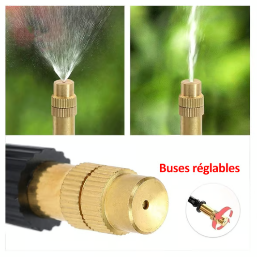 💧 50% DE RÉDUCTION ! 🔥 Système d'Irrigation Automatique de Jardin Incurvé à 360° – Arrosage Uniforme, Économie d'Eau & Installation Facile 🌿