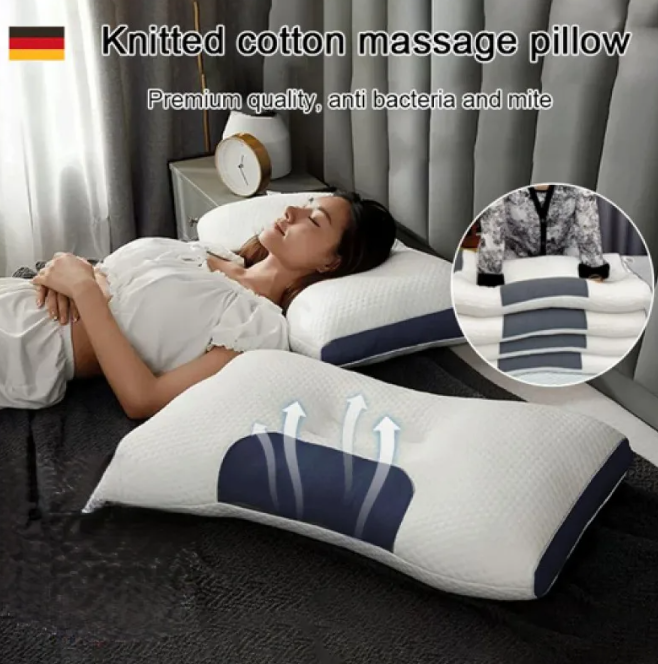 🏆50% de réduction pour une durée limitée📢Oreiller de massage antibactérien pour le cou🎁