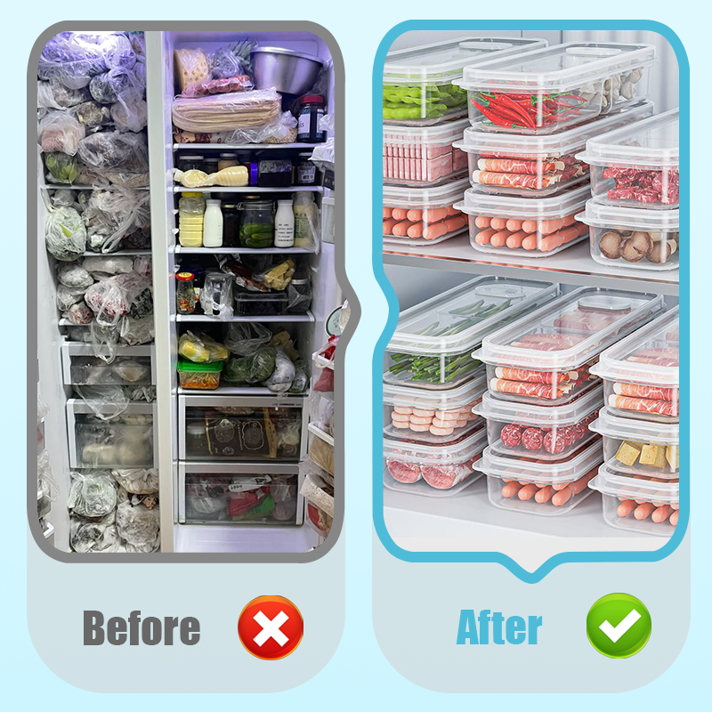 Boîte de rangement pour compartiment de conservation des aliments frais du réfrigérateur