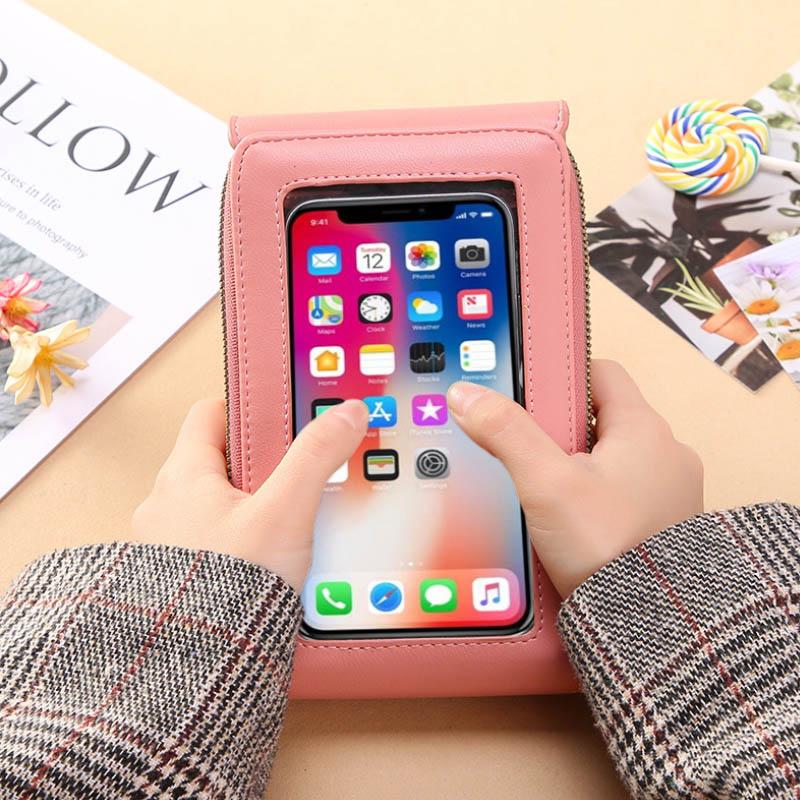 Sac Bandoulière Tactile pour Femme - Chargeur Smartphone, Antivol et Résistant à l'Eau