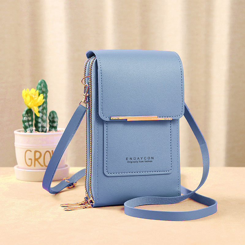 Sac Bandoulière Tactile pour Femme - Chargeur Smartphone, Antivol et Résistant à l'Eau