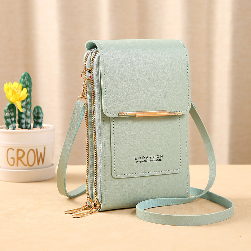 Sac Bandoulière Tactile pour Femme - Chargeur Smartphone, Antivol et Résistant à l'Eau