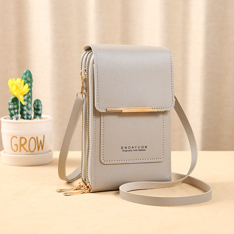 Sac Bandoulière Tactile pour Femme - Chargeur Smartphone, Antivol et Résistant à l'Eau