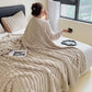 🛏️ 50% DE RÉDUCTION ! ❄️ Jeté Super Doux Luxueux - Chaleur Légère et Confort Ultime pour Canapé ou Lit, Lavable en Machine 🏠📦
