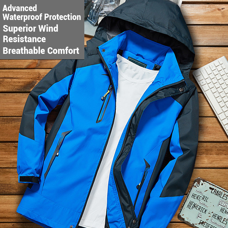 ⏳DERNIER JOUR DE SOLDES 60 % DE RÉDUCTION !!💦🌿Veste outdoor performante pour homme💞