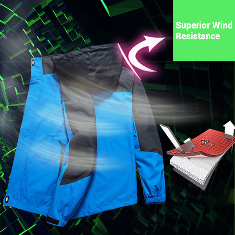 ⏳DERNIER JOUR DE SOLDES 60 % DE RÉDUCTION !!💦🌿Veste outdoor performante pour homme💞