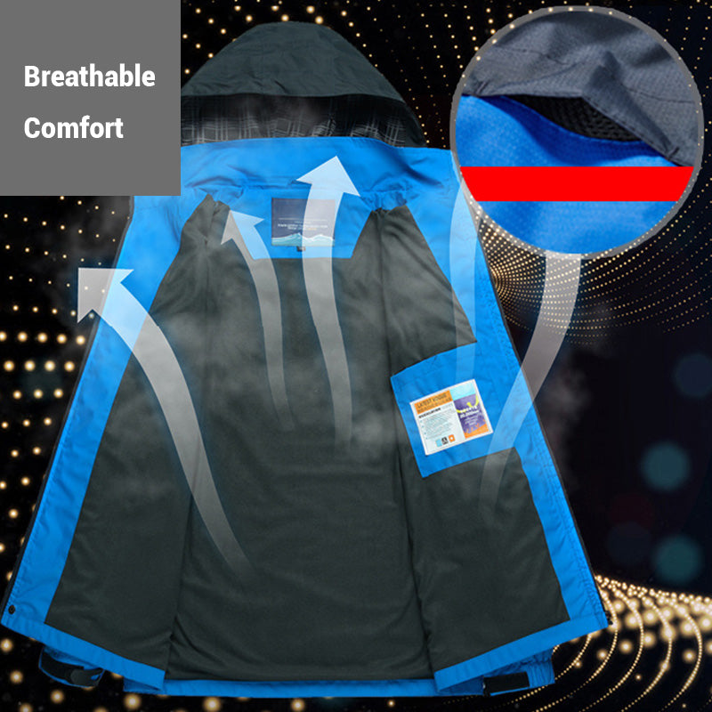 ⏳DERNIER JOUR DE SOLDES 60 % DE RÉDUCTION !!💦🌿Veste outdoor performante pour homme💞