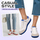 👟 50% DE RÉDUCTION ! 🌸 Baskets Décontractées à Bout Large pour Femmes - Confort Optimal et Style Urbain pour Marche ou Quotidien 🏙️✨