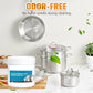 🧽 ACHETEZ 2 OBТENEZ 1! ✨ Pâte Dissolvante Résidus Brûlés - Nettoie en Profondeur Casseroles & Plats sans Rayures, Élimine Graisse et Carbonisation en 5 Min 🍳🔥