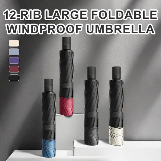 ⏳ Offre à durée limitée : 49 % de réduction ☔ Parapluie pliant coupe-vent à 12 baleines