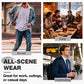 Veste en denim décontractée pour homme, doublée en sherpa