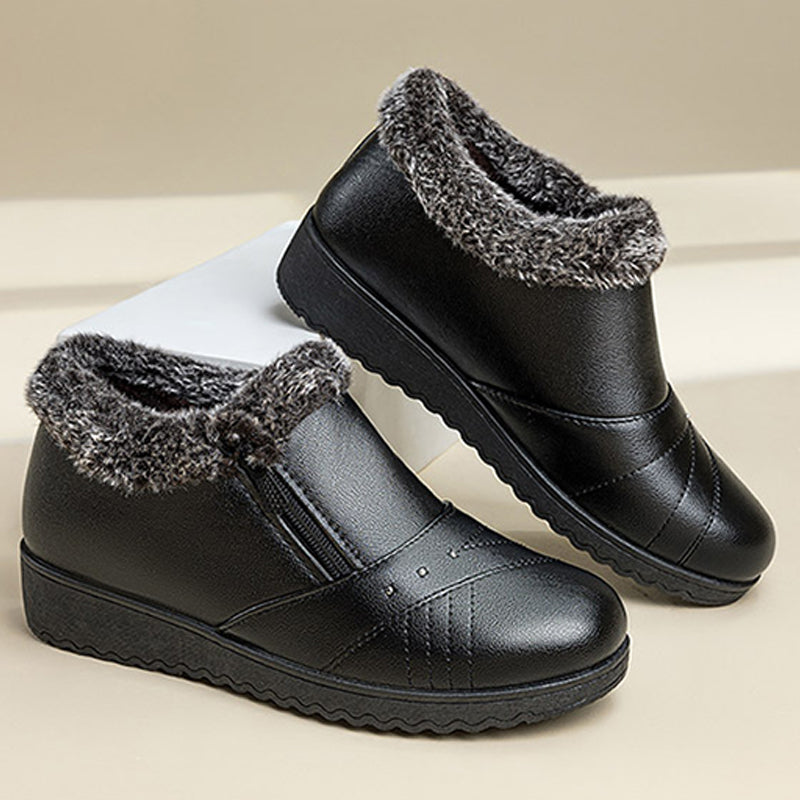 Bottines chaudes épaisses pour femmes