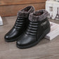 Bottines chaudes épaisses pour femmes