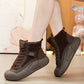 👢【Cadeau d'hiver】🔥Bottes de neige décontractées pour femmes, douillettes et chaudes❣️
