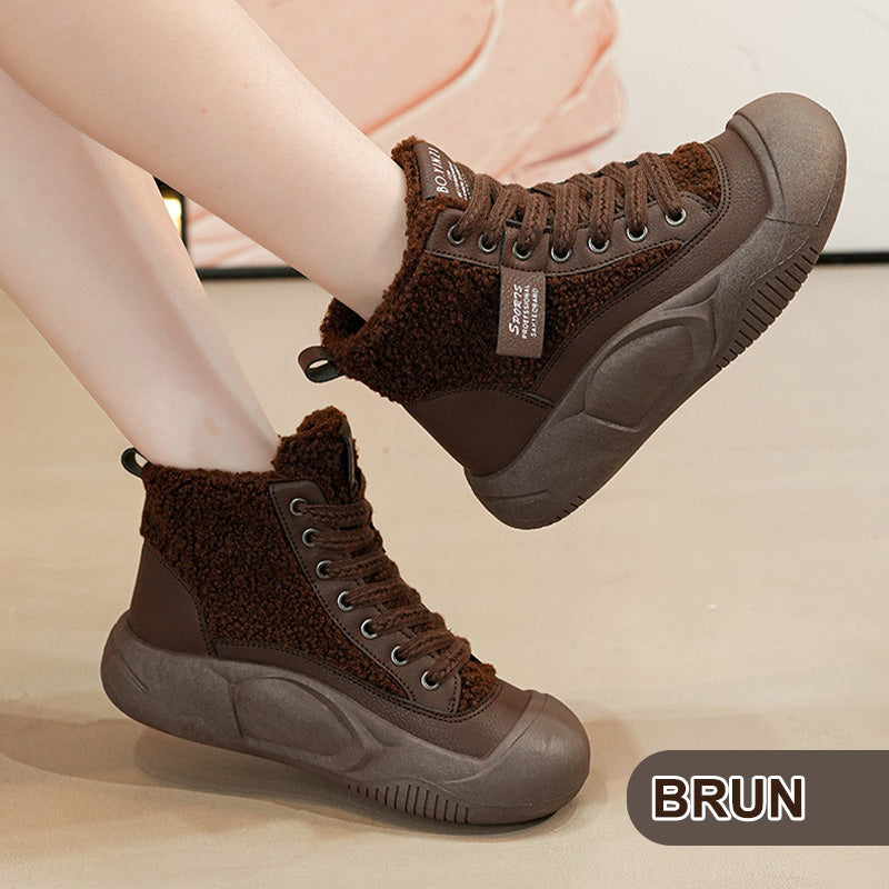 👢【Cadeau d'hiver】🔥Bottes de neige décontractées pour femmes, douillettes et chaudes❣️