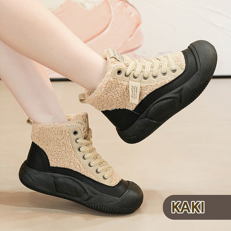 👢【Cadeau d'hiver】🔥Bottes de neige décontractées pour femmes, douillettes et chaudes❣️