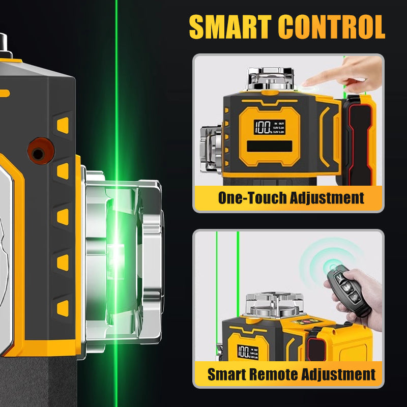 📏 50% DE RÉDUCTION! 🔦 Niveau Laser Multifonction Haute Précision – Autonivelant, Lignes Horizontales & Verticales & Idéal pour le Bricolage 🔧