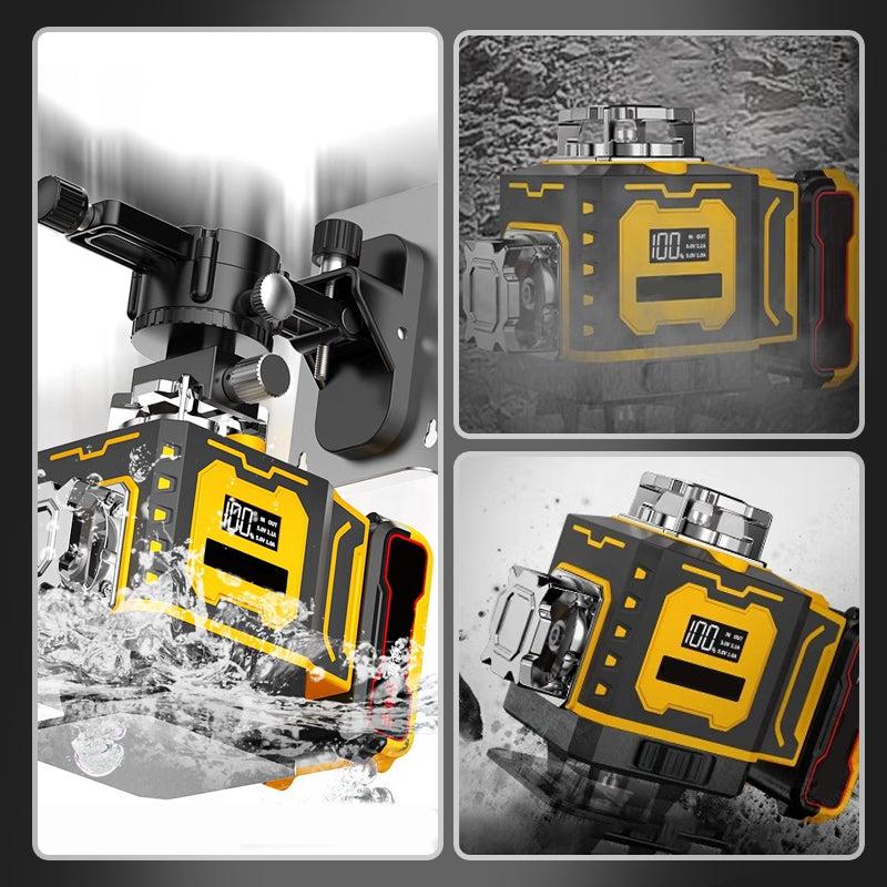 📏 50% DE RÉDUCTION! 🔦 Niveau Laser Multifonction Haute Précision – Autonivelant, Lignes Horizontales & Verticales & Idéal pour le Bricolage 🔧