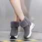 Bottines pour femme à semelle épaisse avec doublure