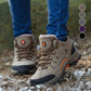 Chaussures de randonnée outdoor unisexes avec doublure en peluche -👍Imperméables, antidérapantes, résistantes à l'usure !