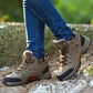 Chaussures de randonnée outdoor unisexes avec doublure en peluche -👍Imperméables, antidérapantes, résistantes à l'usure !