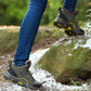 Chaussures de randonnée outdoor unisexes avec doublure en peluche -👍Imperméables, antidérapantes, résistantes à l'usure !
