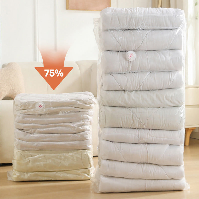 🔥ACHETEZ 1, OFFERT 1 !🔥Sac de rangement sous vide extra large - Appuyez pour évacuer l'air