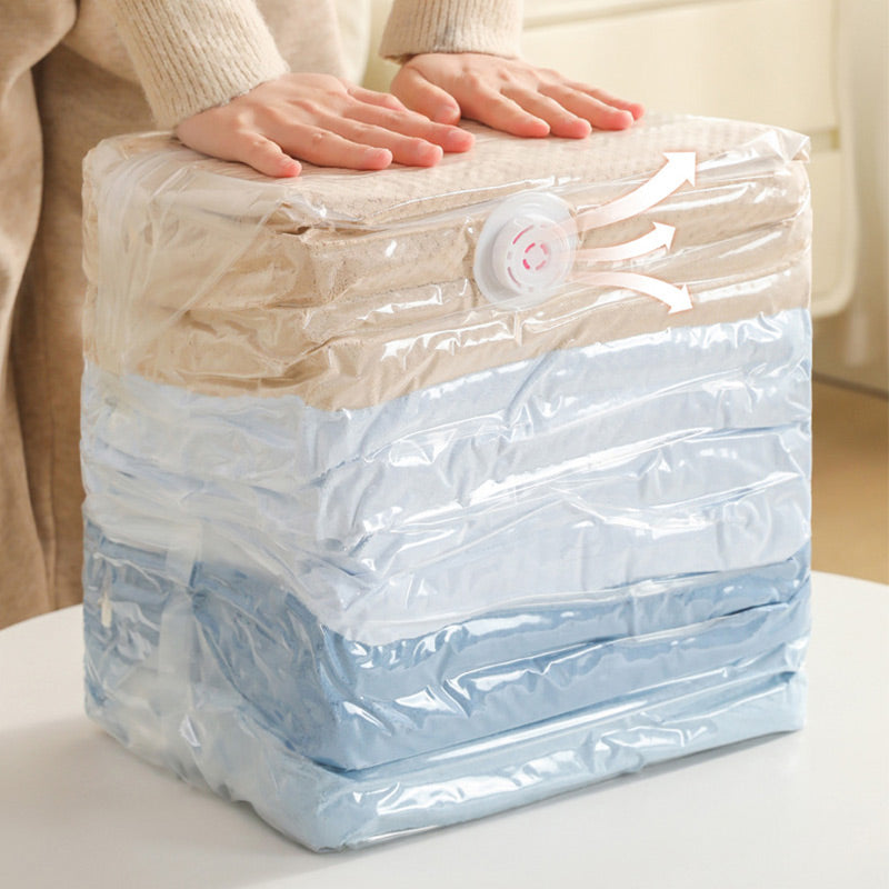 🔥ACHETEZ 1, OFFERT 1 !🔥Sac de rangement sous vide extra large - Appuyez pour évacuer l'air