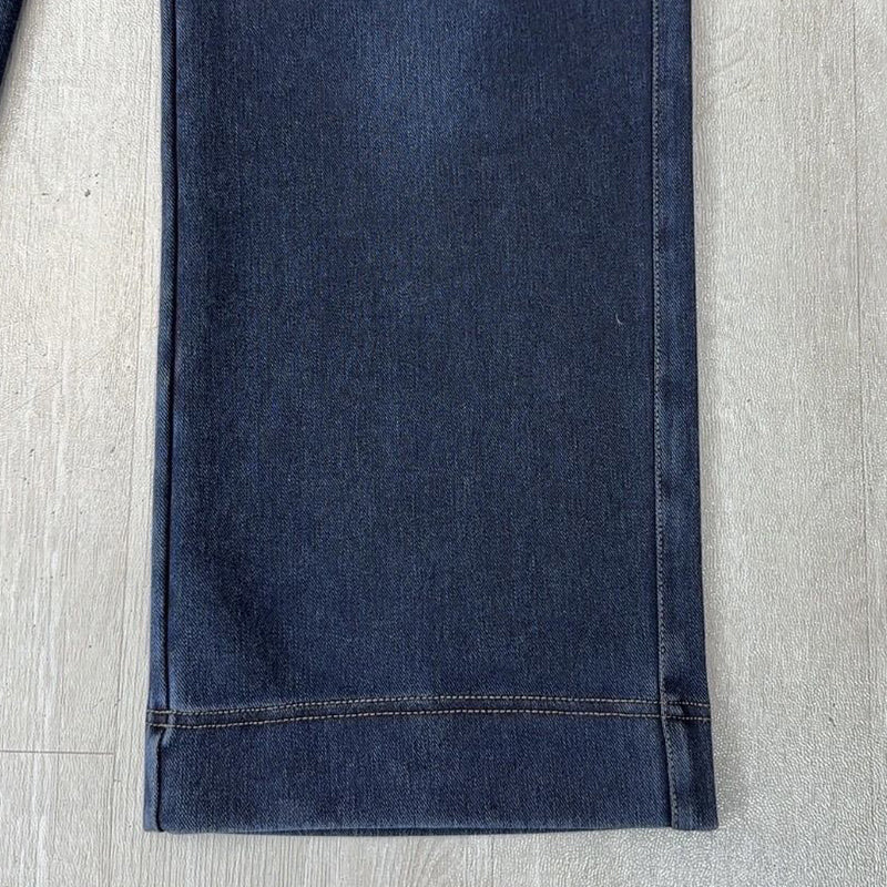 👖50% OFF LIMITÉ!✨Jean Droit Femme à Ceinture Élastique🌟Coupe Adjustable pour un Confort Parfait et Style Moderne🛍️