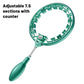 Cerceau de hula hoop intelligent et ajustable avec fonction massage