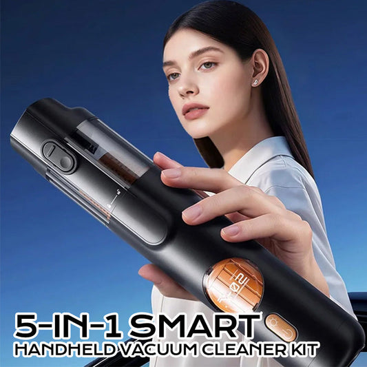 💥2025 Nouveaux produits en promotion🛒Ensemble d'aspirateur à main intelligent 5 en 1