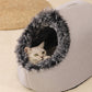 💥49% DE RÉDUCTION🐾 Lit d'hiver chaud pour animaux de compagnie