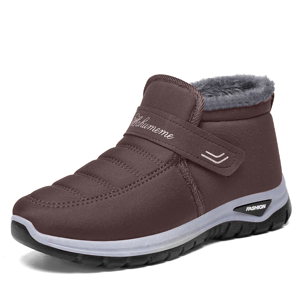 Sneakers slip-on sans lacets pour l'hiver