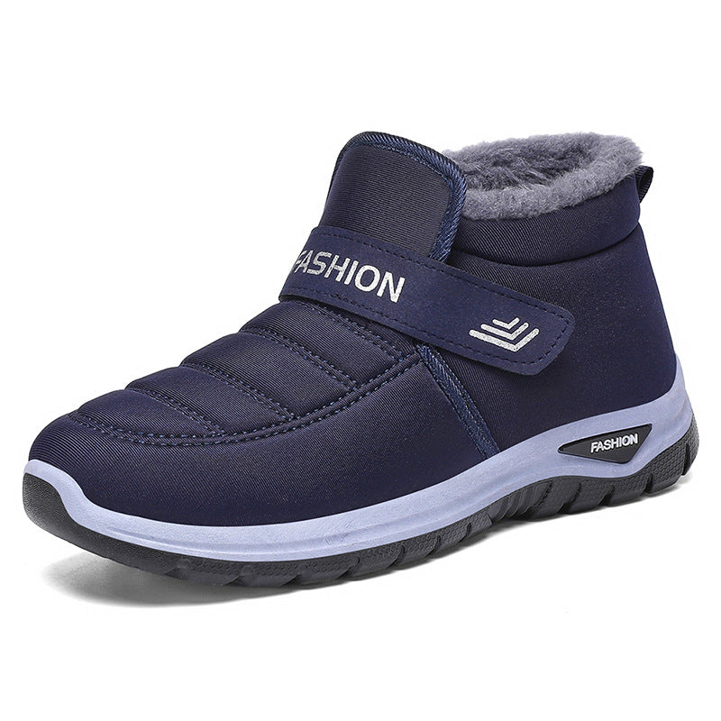 Sneakers slip-on sans lacets pour l'hiver