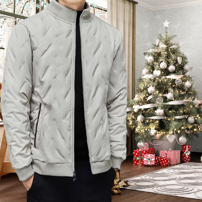 🧥 50% OFF CADEAU CHALEUR! ✨ Veste Hiver Homme Chaude - Col Montant Isotherme avec Design Moderne pour Look Décontracté et Protection Maximale ❄️🎁