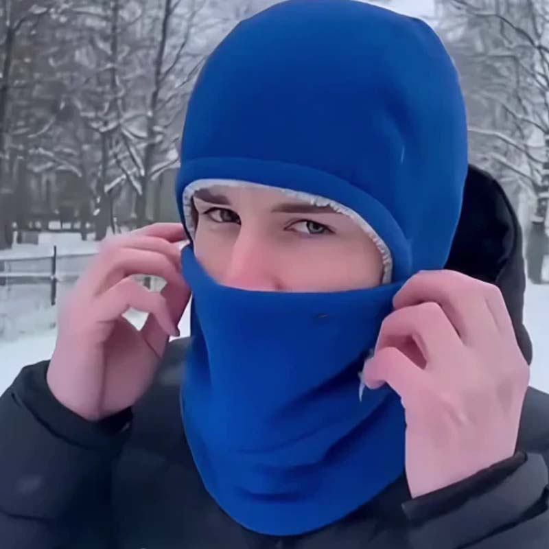 🧣 49% DE RÉDUCTION! ✨ Cagoule Unisexe Coupe-Vent - Matière Polaire Respirante avec Protection Visage Intégrale pour Sports d'Hiver ❄️🔒