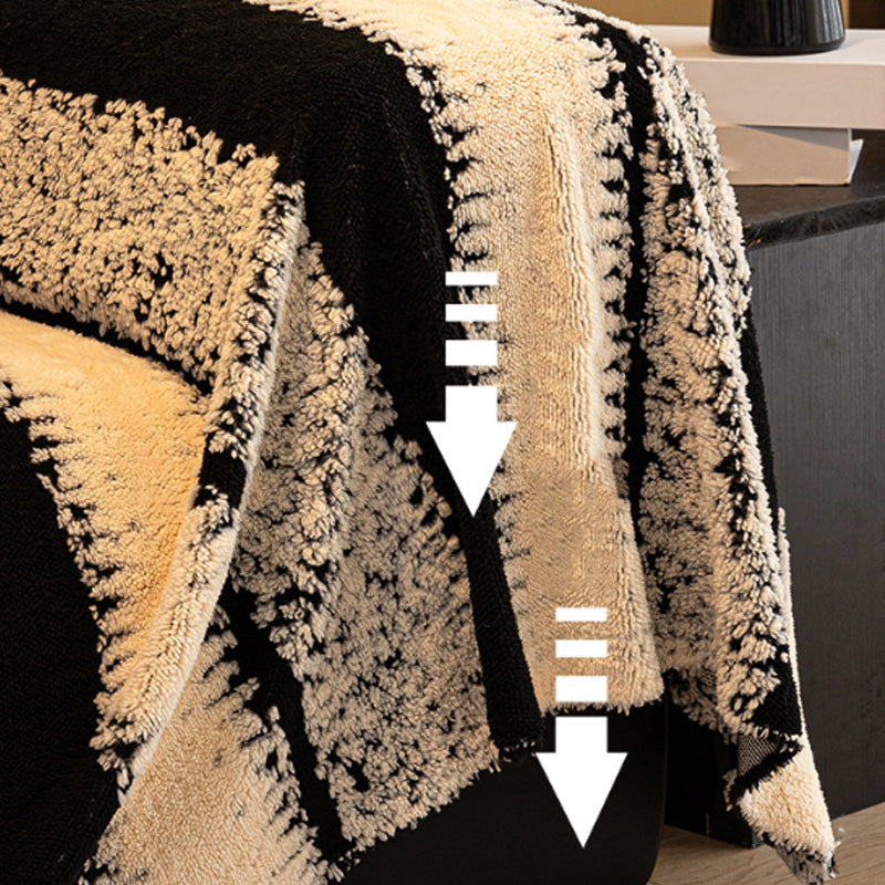 🛋️ 50% DE RÉDUCTION! ✨ Housse de Canapé en Peluche Douce - Protection Antidérapante avec Élastiques pour un Confort et un Style Maximum 🏠🌟