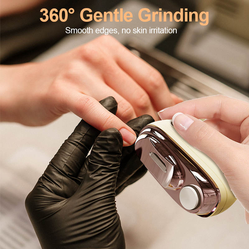 ✂️ 50% DE RÉDUCTION ! 💅 Coupe-Ongles Électrique 2-en-1 – ABS – Sécurité Anti-Pincement & Polisseur LED for Famille