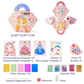 📢📢50% DE RÉDUCTION !!! ✨Ensemble de jeu d'habillage et de maquillage de princesse fantastique 3 en 1