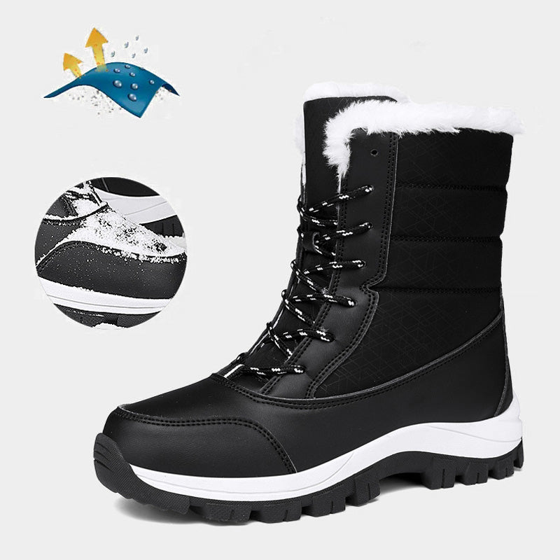 📢 49 % de réduction !!!🔥 Bottes d’hiver imperméables & ultra-chaudes pour femmes – élégantes, antidérapantes & respirantes ! ❄️👢