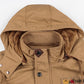 🔥 50% DE RÉDUCTION !🎁 Livraison gratuite✨ Veste Militaire Hiver Homme - 100% Coton, 7 Poches, Capuche Amovible, Idéal pour Activités Extérieures 🧥❄️