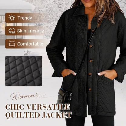 Veste matelassée chic et polyvalente pour femme