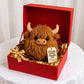 🎅Prévente de Noël 50% DE RÉDUCTION🎁Peluche vache des Highlands pour soutien émotionnel🎉