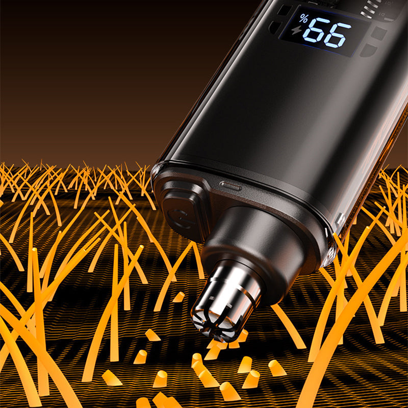 🔥50% DE RÉDUCTION✨Tondeuse Nez Intelligent✂️Coupe Indolore, Étanche IPX7, Recharge Rapide Type-C, Affichage LED⚡