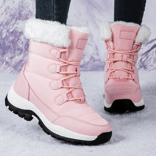 Bottes de neige chaudes antidérapantes tendance pour femmes
