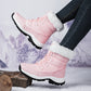 Bottes de neige chaudes antidérapantes tendance pour femmes