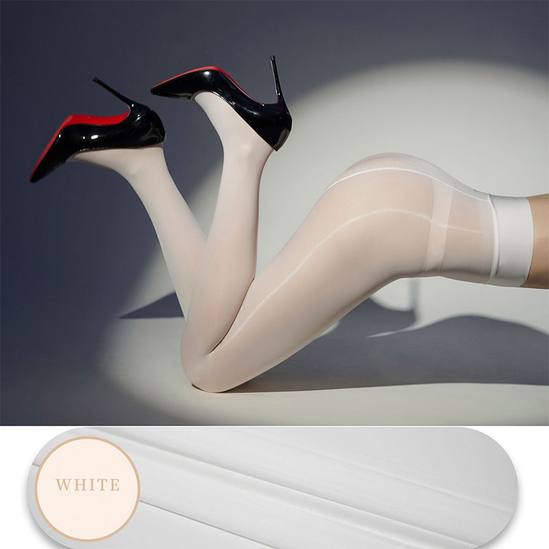 Collants brillants transparents pour femmes – résistants aux accrocs et antidérapant