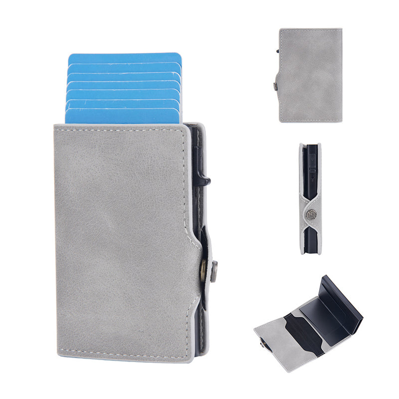 💼 ACHETEZ 1, OFFERT 1 ! 😎 Portefeuille Homme en Cuir PU – Fermeture Magnétique, Protection RFID & Design Élégant 🔒
