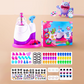 🎄 SOLDES DE NOËL 50% DE RÉDUCTION! ✨ Kit de Bulles DIY avec Pompe pour Enfants - 200 mL de Solution à Bulles avec 6 Accessoires pour des Heures de Jeu 🫧🌟