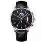 Montre à quartz lumineuse et étanche pour homme